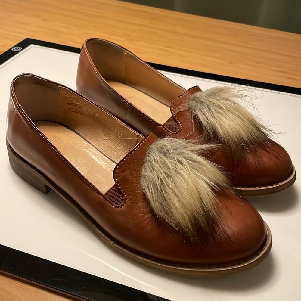 Shoe Embassy (Embassy London) brown leather loafer EU 38 (fit like EU 37.5)